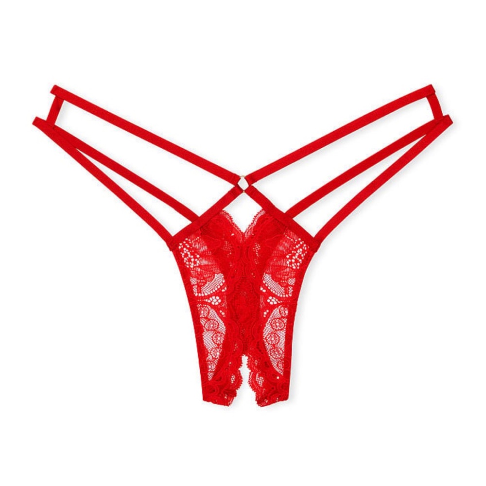 Victoria’s Secret Very Sexy Strappy Crotchless Thong Panty